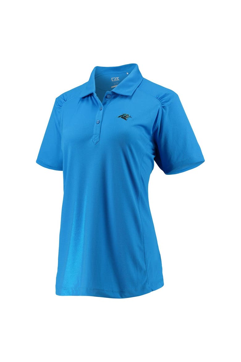 Women's Cutter & Buck Blue Carolina Panthers Northgate DryTec Raglan Polo, Alternate, color, Blue