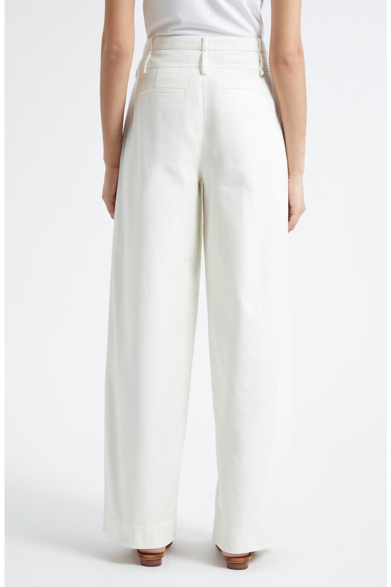 Cotton Utility Wide Leg Pants, Alternate, color, BONE