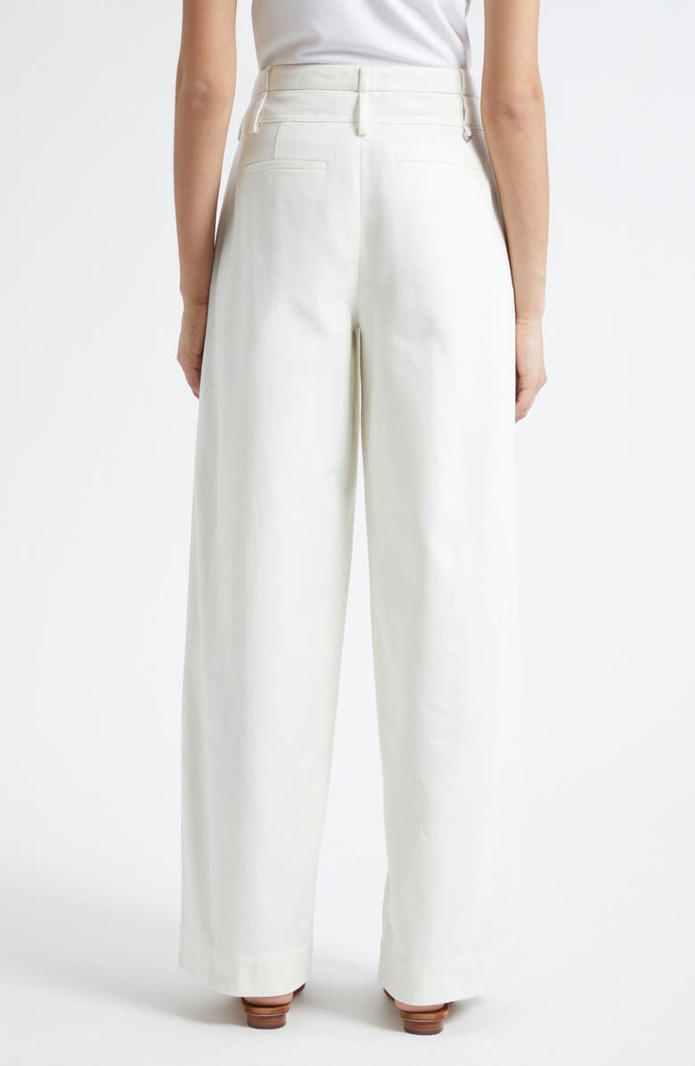 Vince Cotton Utility Wide Leg Pants, Alternate, color, Bone
