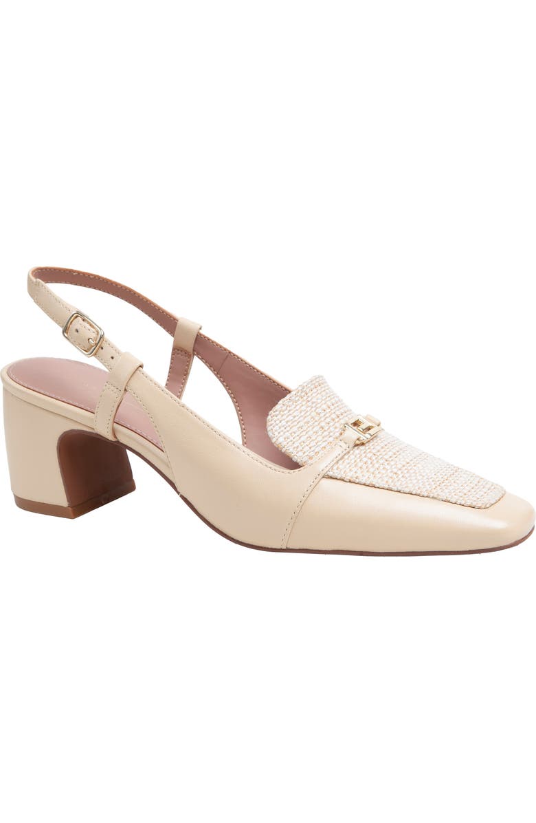 Linea Paolo Cirilla Loafer Pump, Main, color, Natural