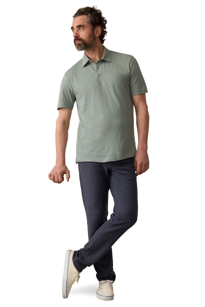 Sunwashed T-Shirt Polo, Alternate, color, SAGE CREEK