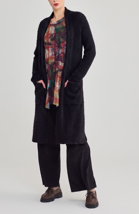 Lou Shaggy Knit Cardigan