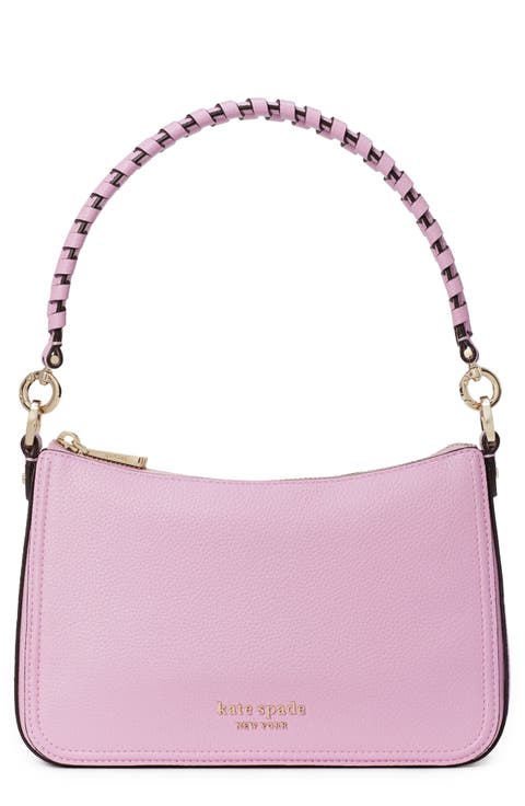 Medium Hudson Pebble Leather Shoulder Bag