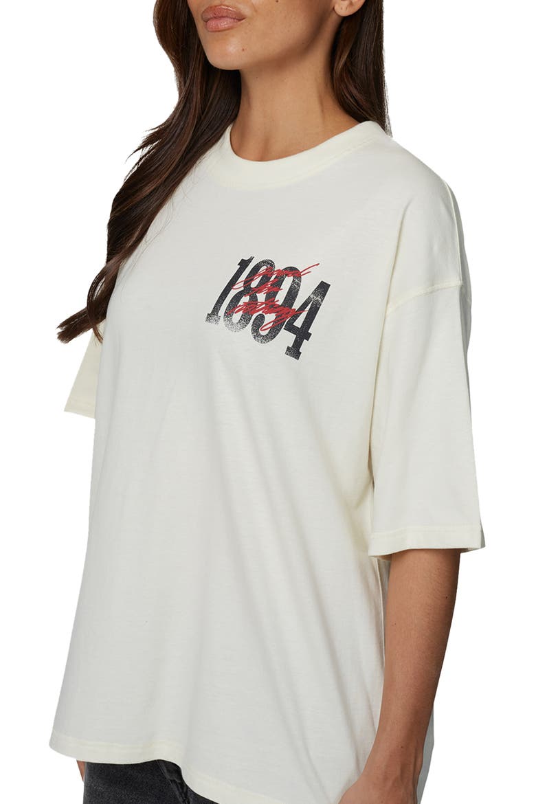 Oversized Soaring T-Shirt, Alternate, color, Ivory