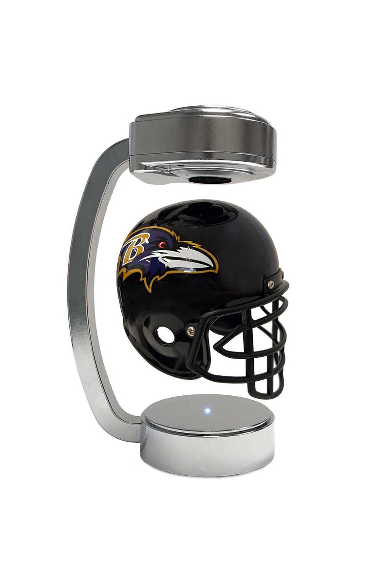 Pegasus Baltimore Ravens Chrome Base Mini Hover Helmet, Main, color, Black