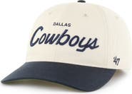 '47 Men's '47 Cream Dallas Cowboys Crosstown Franchise Two-Tone Relaxed Flex Hat