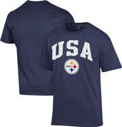 Champion Men's Champion Navy Pittsburgh Steelers Americana T-Shirt