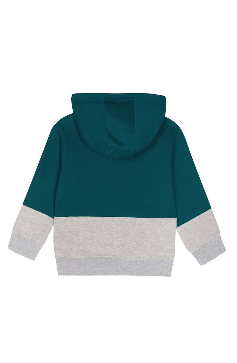 Outerstuff Toddler Outerstuff Midnight Green Philadelphia Eagles Lineman Fleece Hoodie & Pants Set, Alternate, color, Green