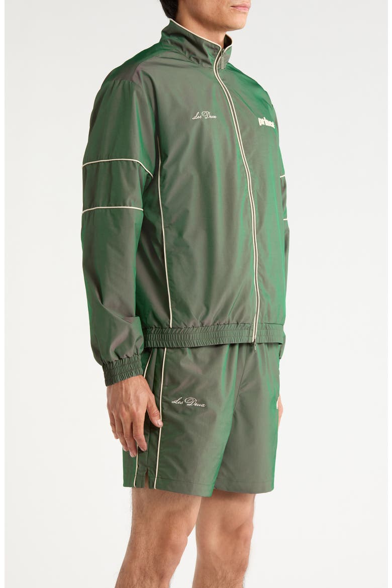x Prince Shiny Track Jacket, Alternate, color, PINENEEDLE GREEN