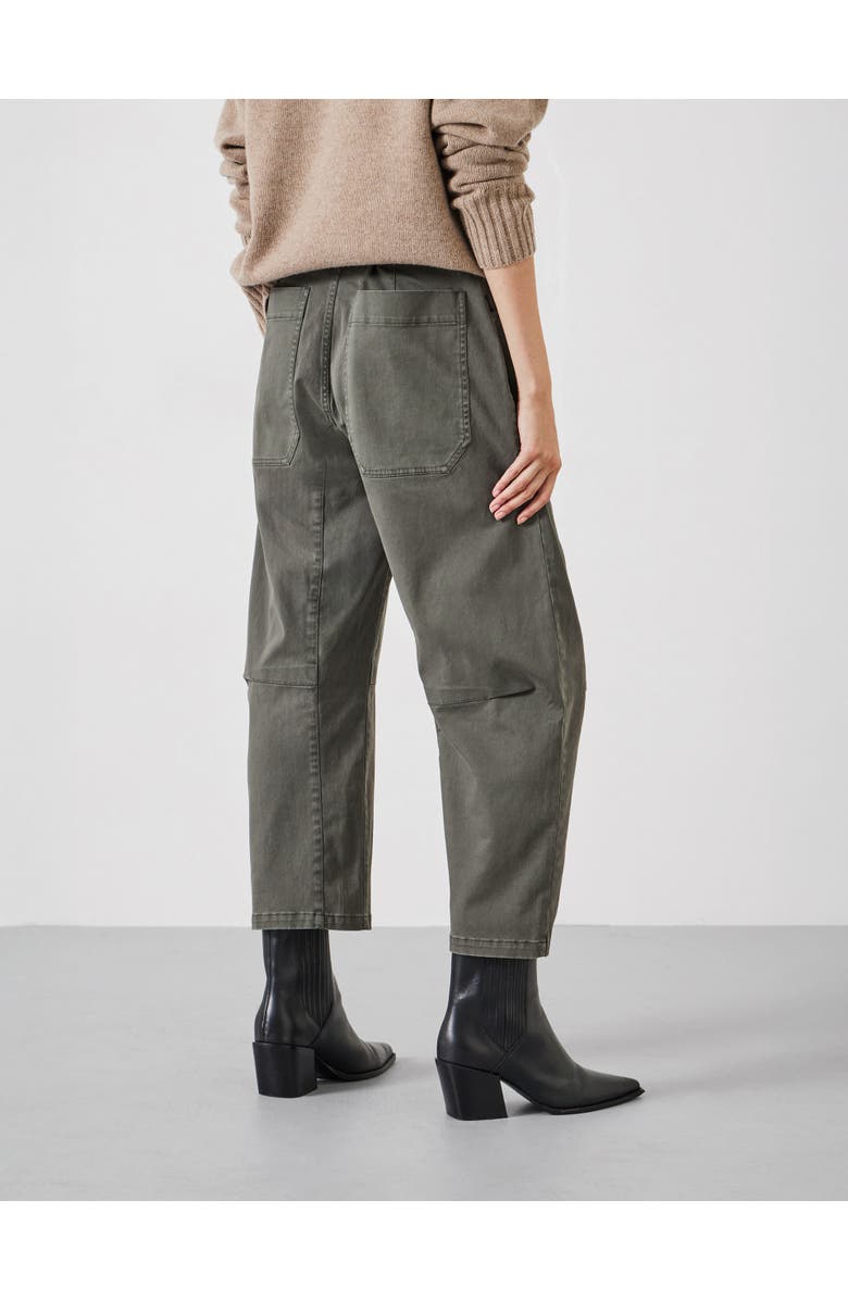 Hush Cordi Barrel Leg Pants, Alternate, color, Dark Khaki Green