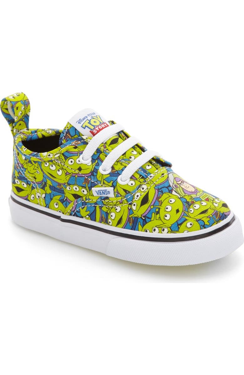 Vans x Disney Pixar<sup>®</sup> Toy Story<sup>™</sup> Aliens Authentic Lace-Up Sneaker, Main, color,