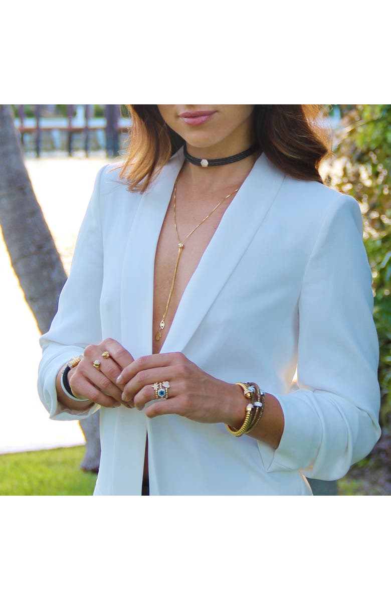 Liza Schwartz Pavé CZ Heart Ring, Alternate, color, Gold