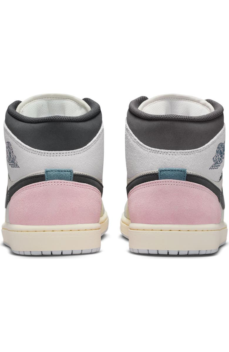 Jordan Air Jordan 1 Mid SE Basketball Sneaker, Alternate, color, Sail/ Iced Jade