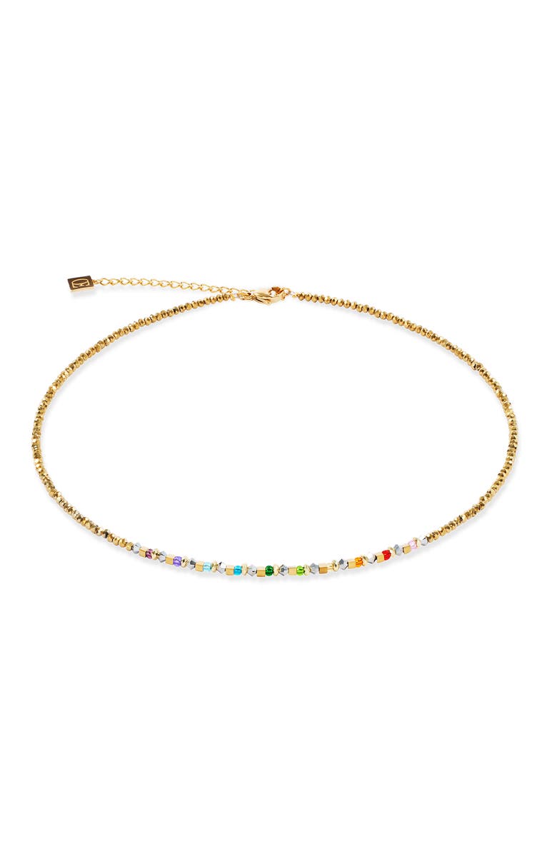 COEUR DE LION Golden Whisper Necklace, Main, color, Rainbow