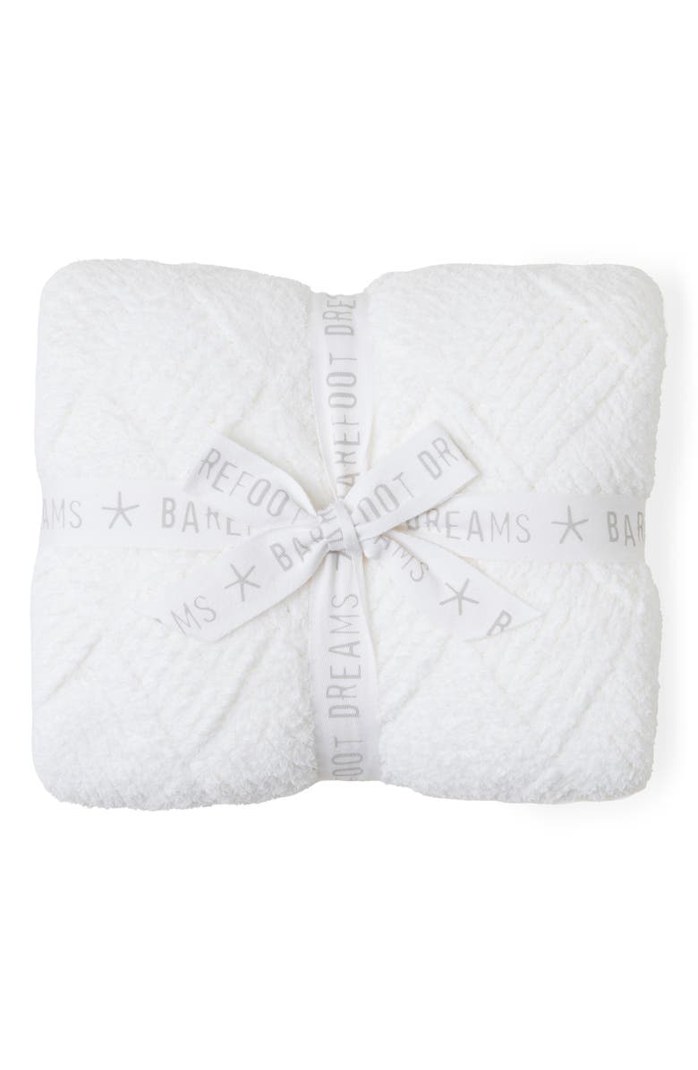 Barefoot Dreams<sup>®</sup> CozyChic<sup>™</sup> Blanket Scarf, Alternate, color, Pearl