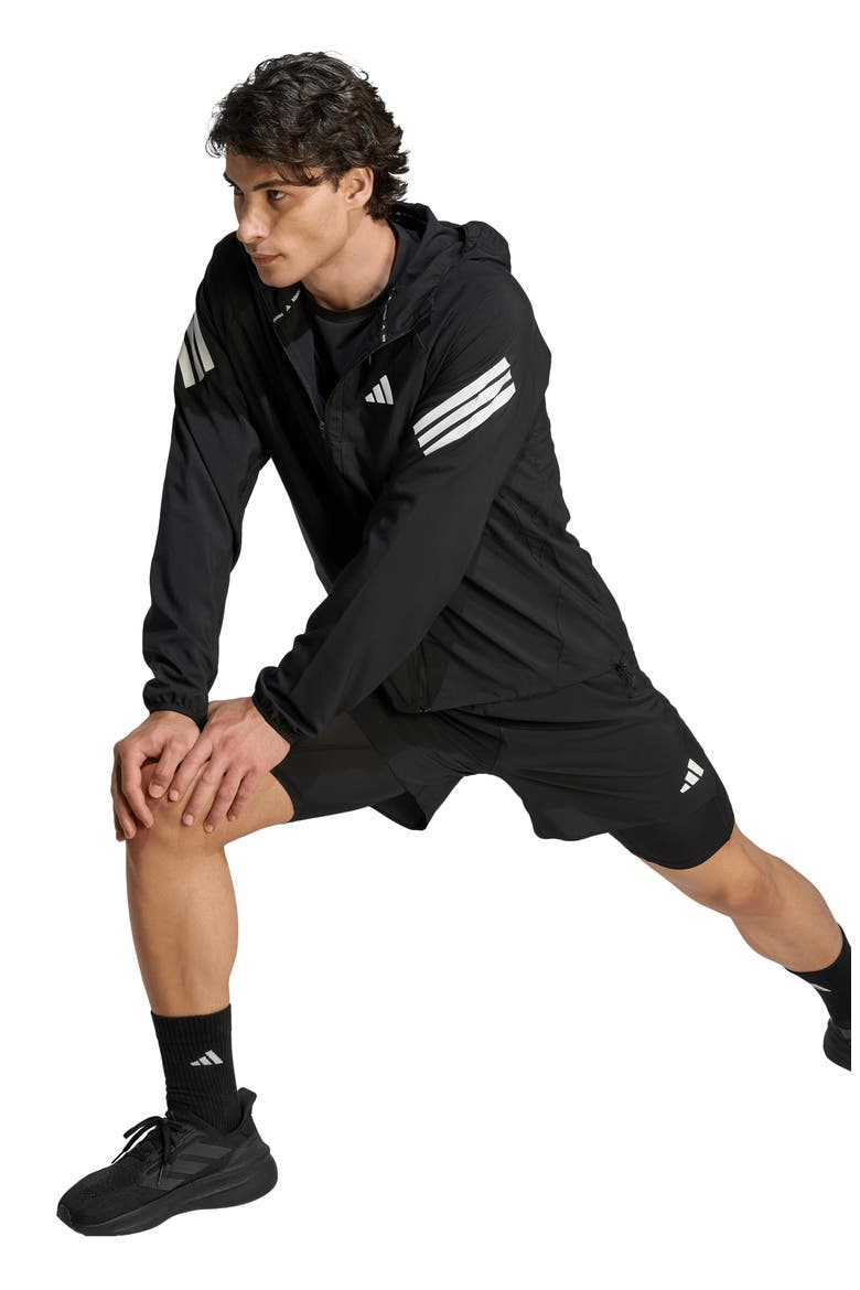 ADI365 Running Iconic Formation 2-in-1 Shorts, Alternate, color, BLACK