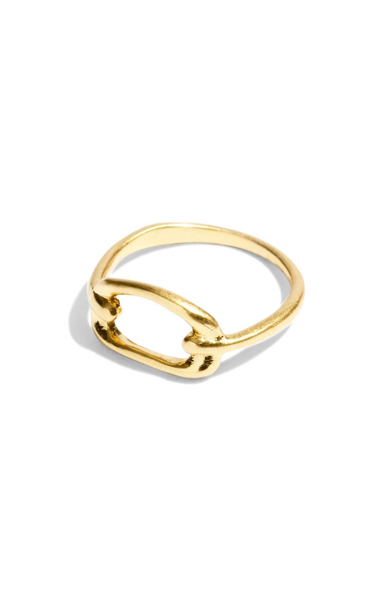 Madewell Open Link Ring, Main, color, 