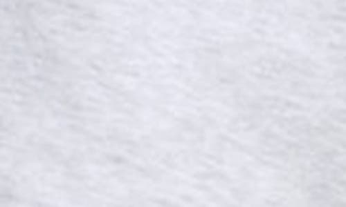 Skims Classic Cotton Fleece Shorts In Light Heather Grey