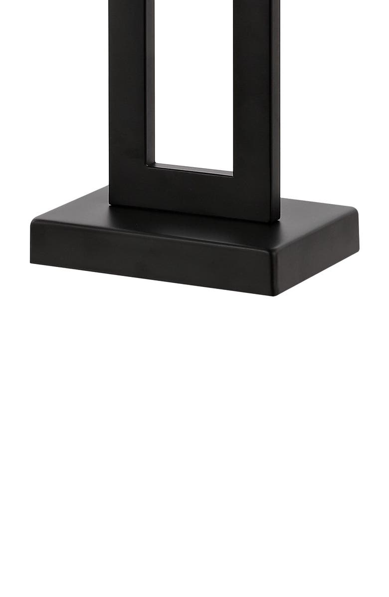 JONATHAN Y Sabrina 28.5" Vintage Industrial Iron LED Table Lamp with Pull-Chain and USB Charging Port, Alternate, color, Black