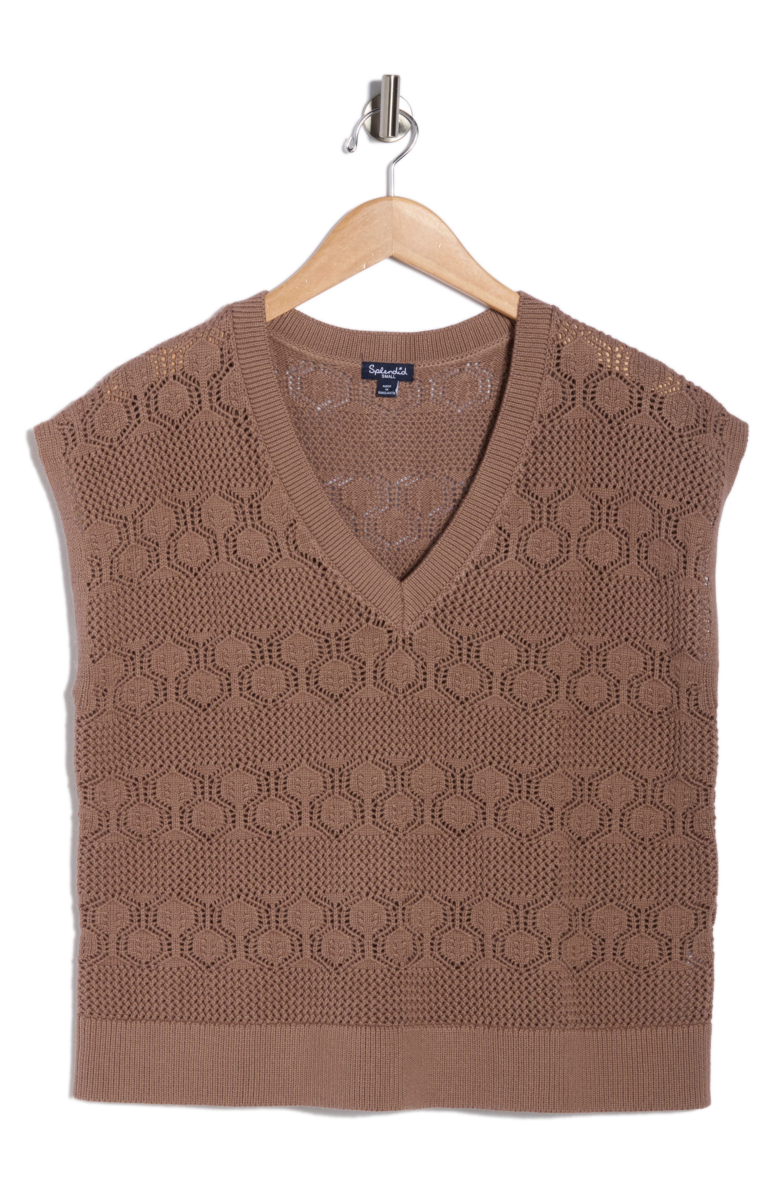 Splendid Honore Short Sleeve Sweater