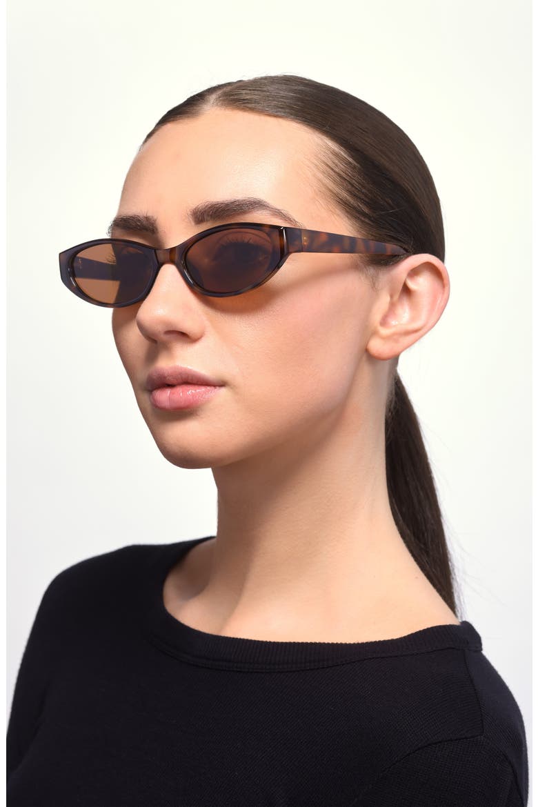 Cat Eye Sunglasses, Alternate, color, TORTOISE