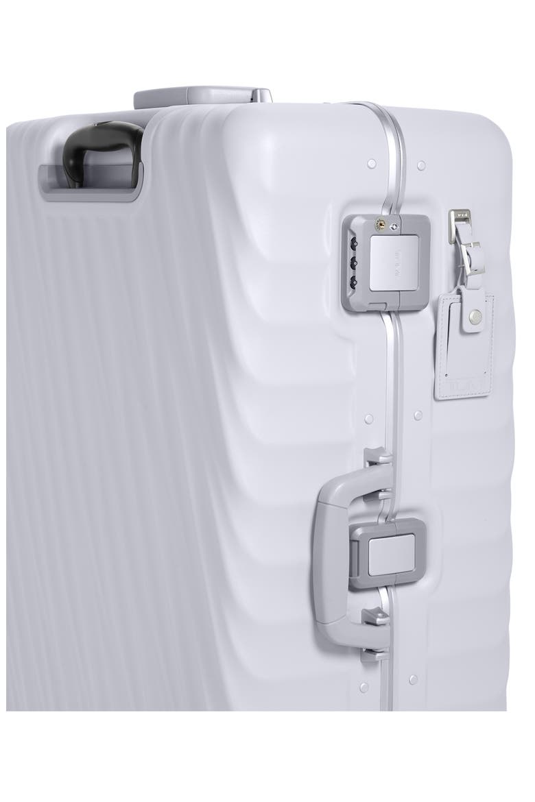 19 Degree Frame Large Checked Luggage, Alternate, color, PEARL GREY TEXTURE