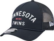 New Era Men's New Era Navy Minnesota Twins Minimalist 9FORTY A-Frame Adjustable Hat