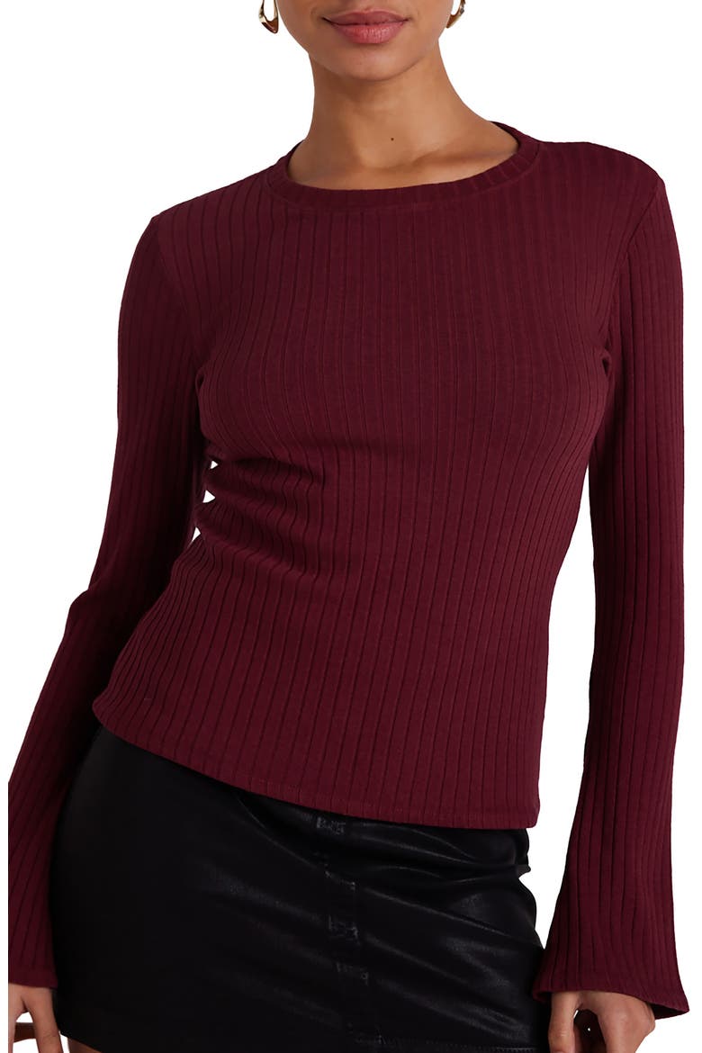 Long Sleeve T-Shirt, Main, color, SWEET MERL