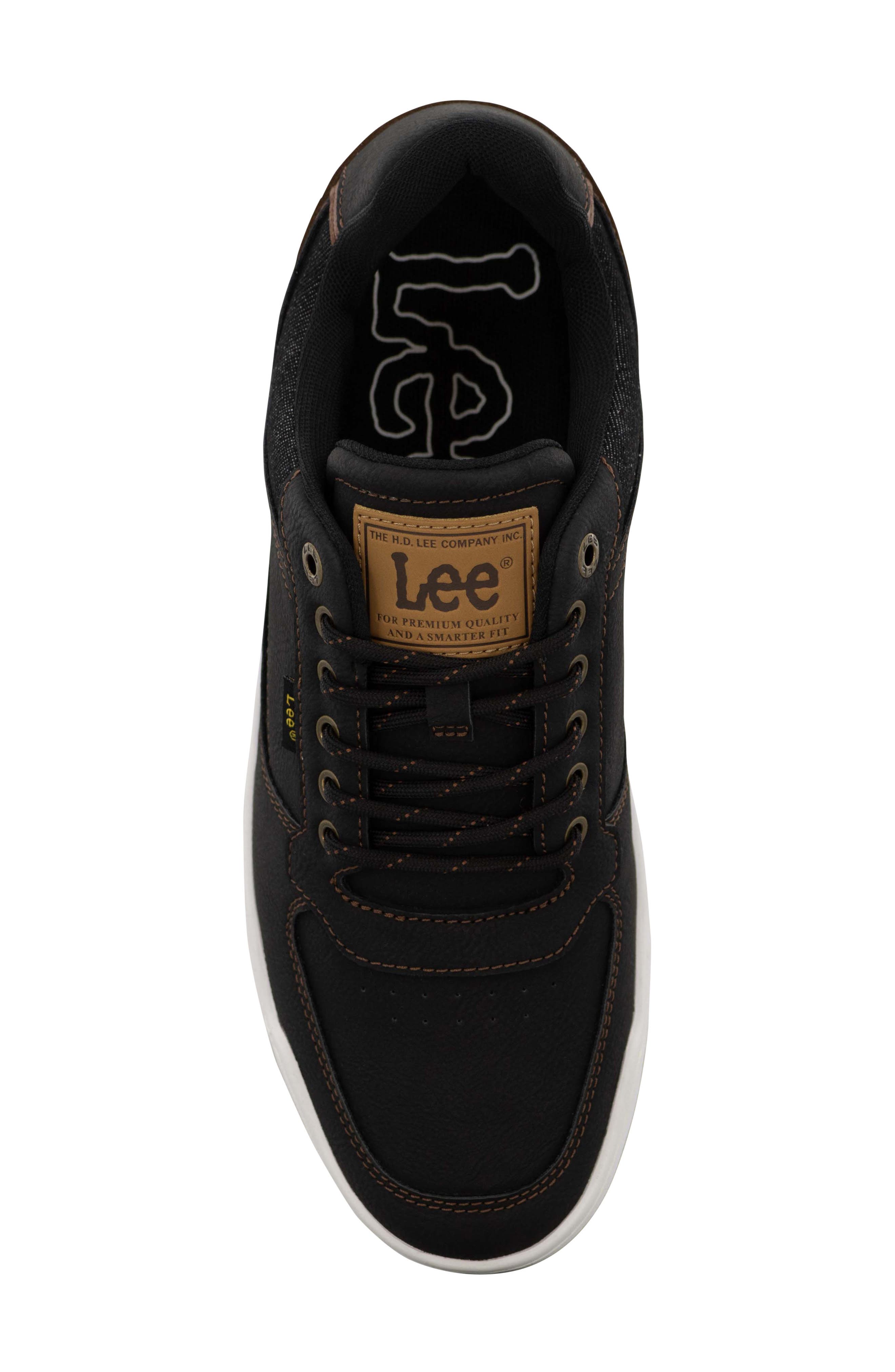 Daybreaker Low Top Sneaker, Alternate, color, BLACK/ BRITISH TAN