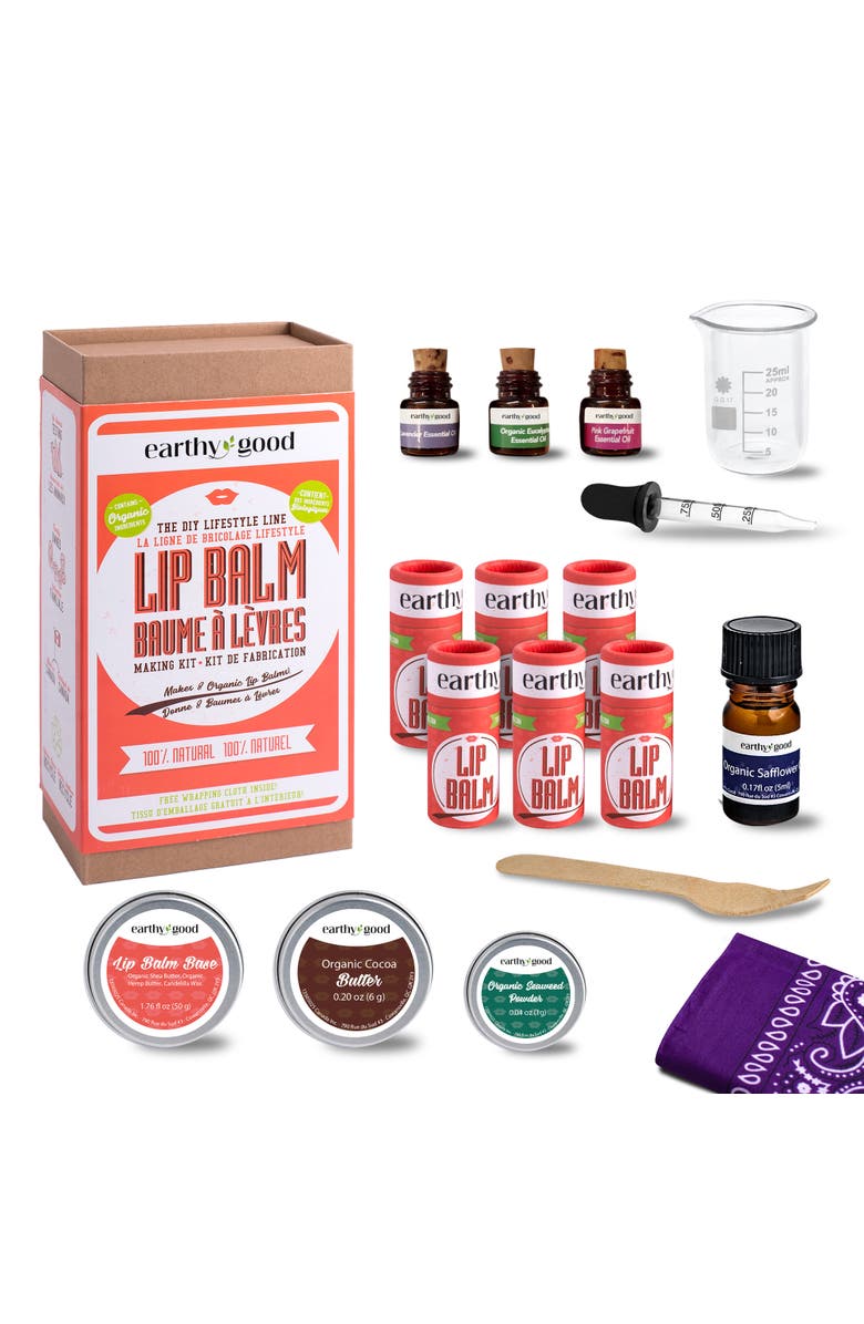 Earthy Good Diy Lip Balm Making Craft Kit, Alternate, color, Multicolored