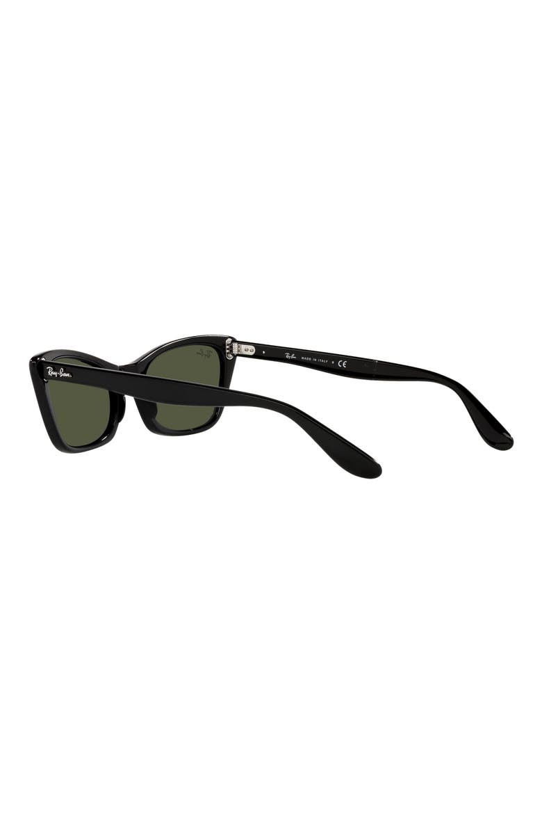 Lady Burbank 55mm Cat Eye Sunglasses, Alternate, color, BLACK