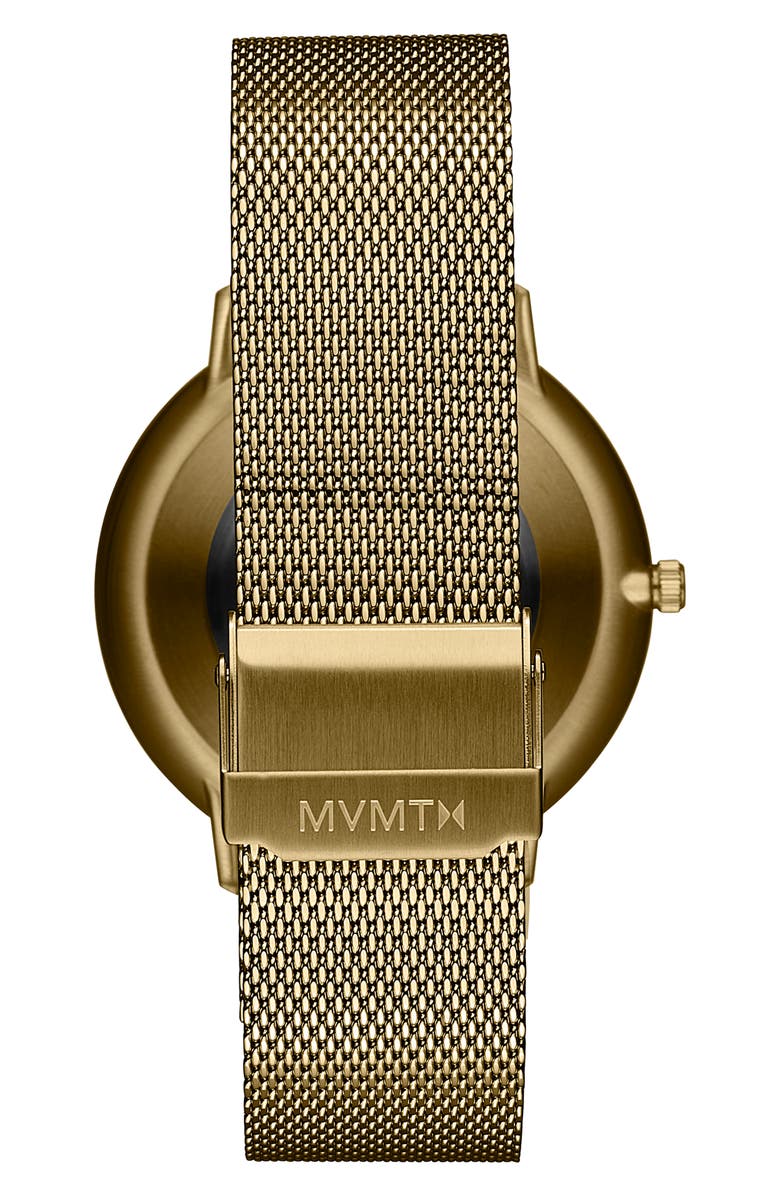 MVMT Legacy Slim Mesh Strap Watch, 42mm, Alternate, color,
