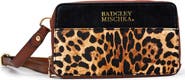 BADGLEY MISCHKA Leopard Vegan Leather Pouch Belt Bag