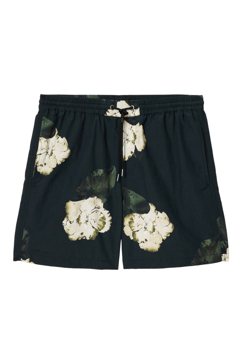 Novelle Swim Trunks, Alternate, color, JET BLACK