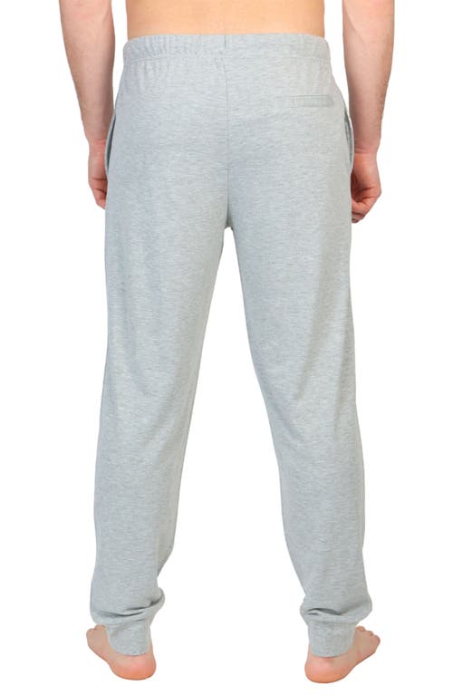 Tailorbyrd French Terry Lounge Joggers In Grey Heather