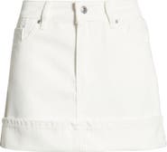 Fade Out Loud Alex Cuffed Selvedge Miniskirt