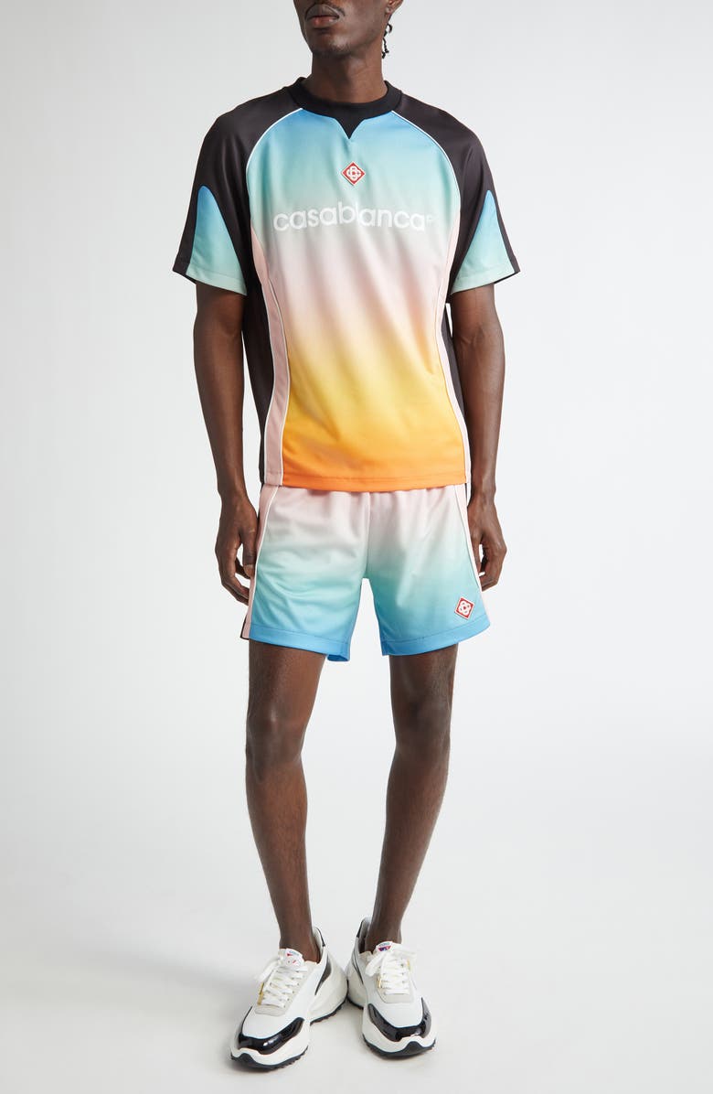 Casablanca Football Raglan Sleeve T-Shirt, Alternate, color, 