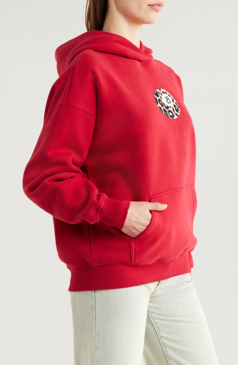 PacSun 8-Ball Appliqué Graphic Hoodie, Alternate, color, 