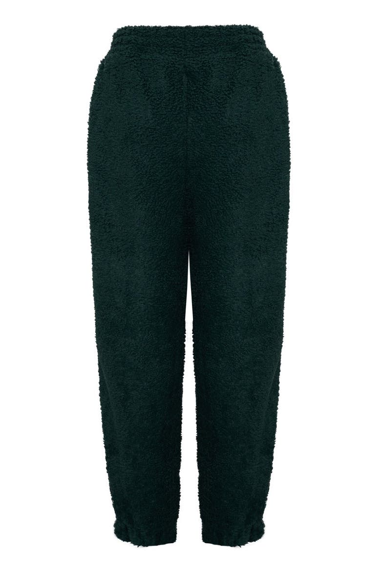 Fluffy Track Sweatpant, Alternate, color, black