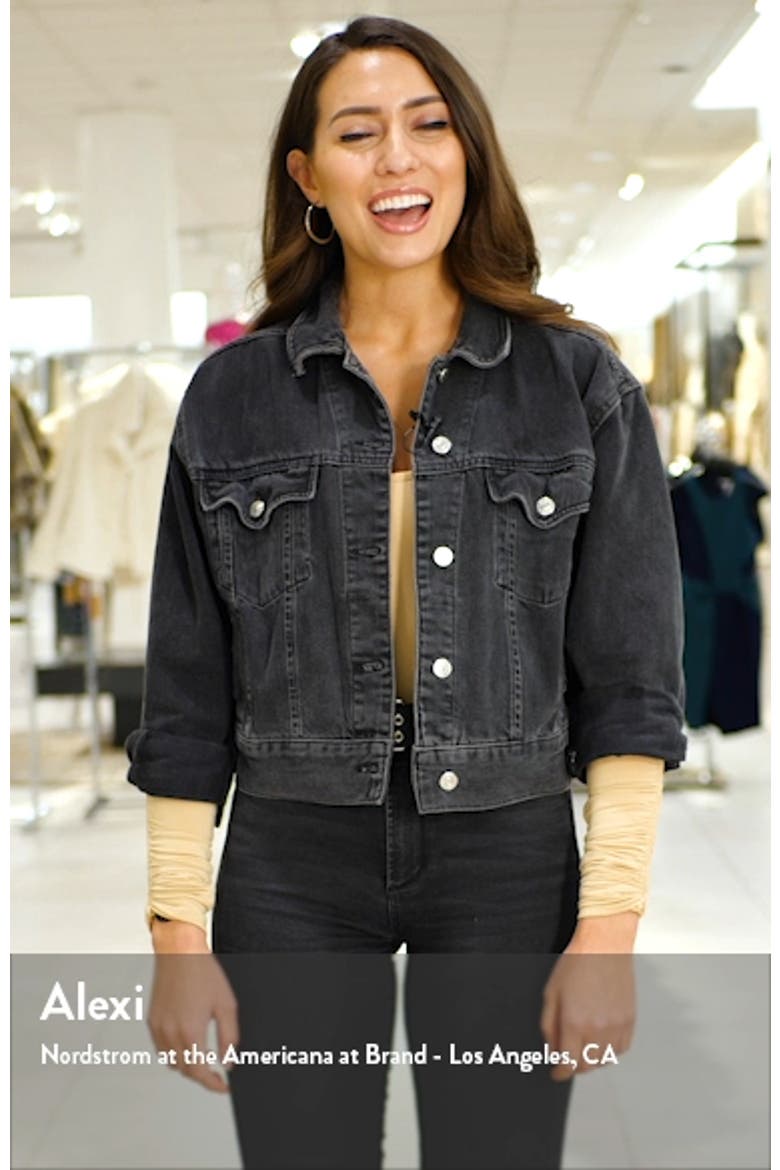 Faux Fur Trim & Feather Puffer Jacket video