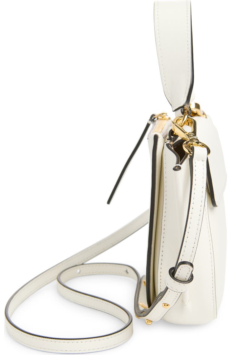 Wandler Small Hortensia Leather Handbag, Alternate, color, Luck