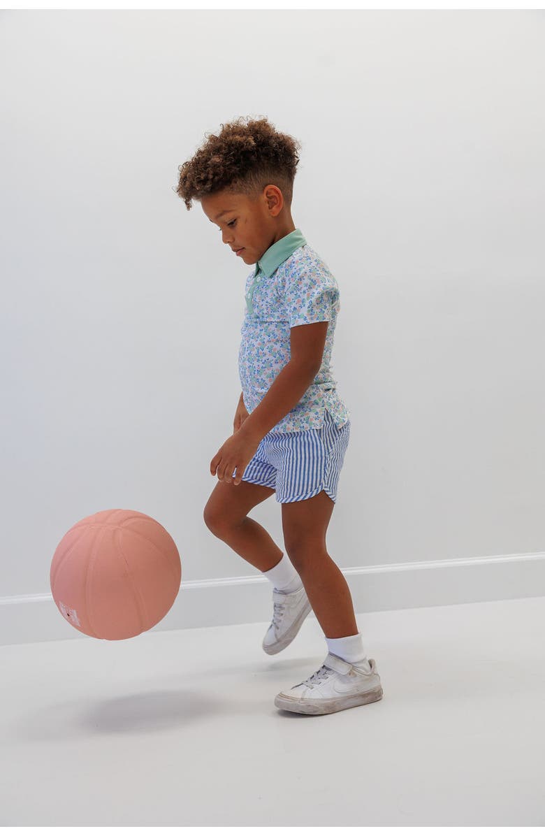 Courtside Kids Boys Polo Shirt, Alternate, color, Palm Green