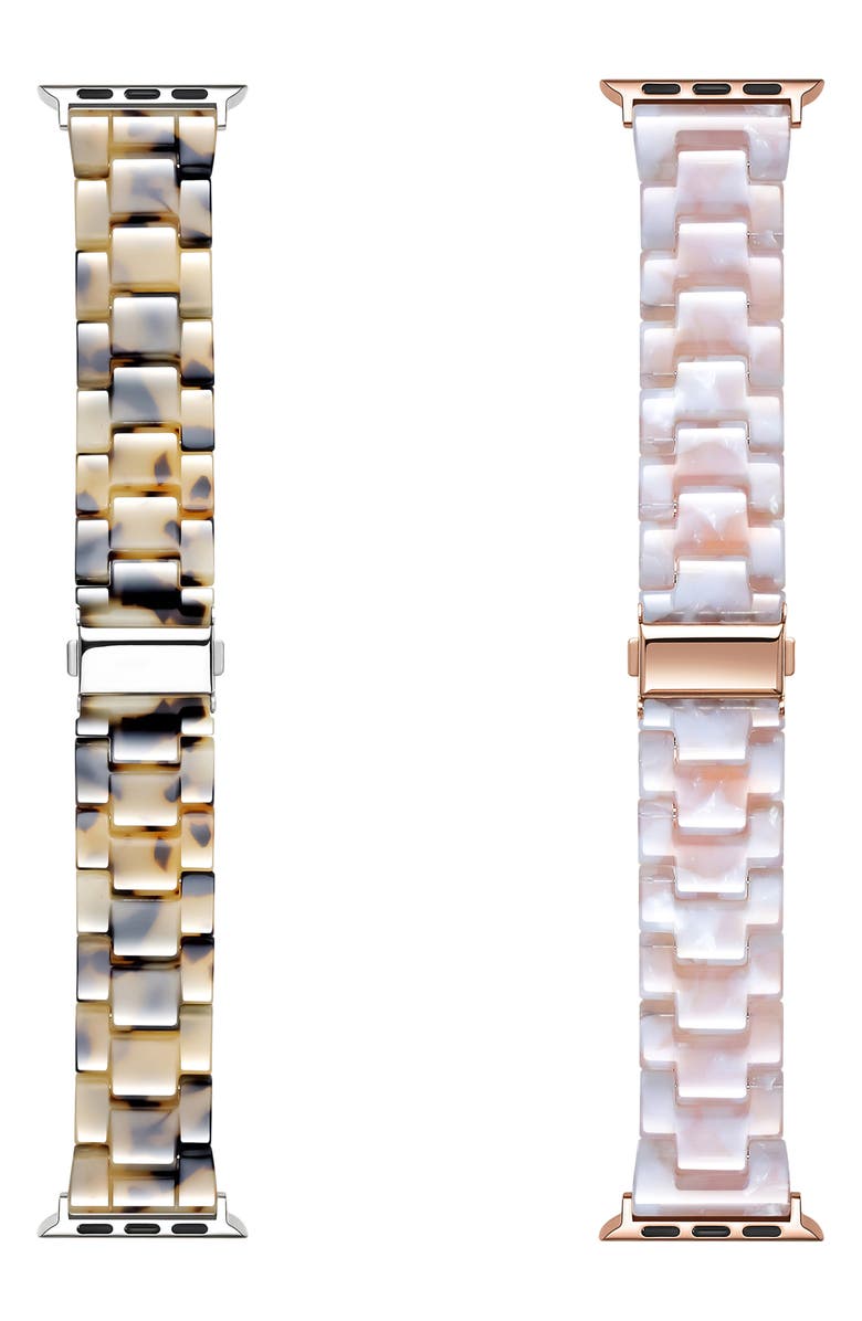 The Posh Tech 2-Pack Apple Watch<sup>®</sup> Watchbands, Main, color,