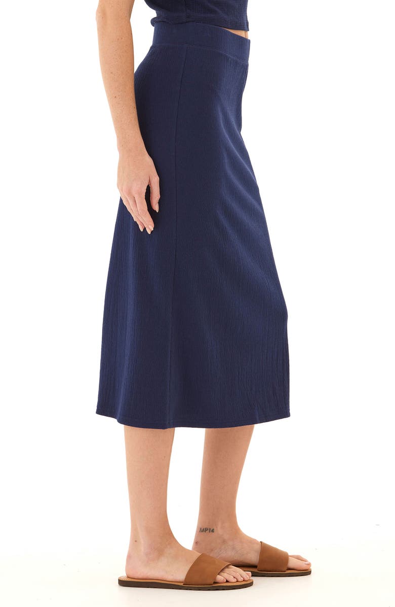 Threads 4 Thought Adella Textured Jersey Midi Skirt, Alternate, color, 