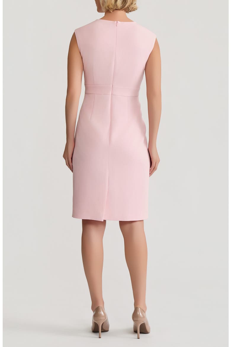 Cap Sleeve Sheath Dress, Alternate, color, TUTU PINK