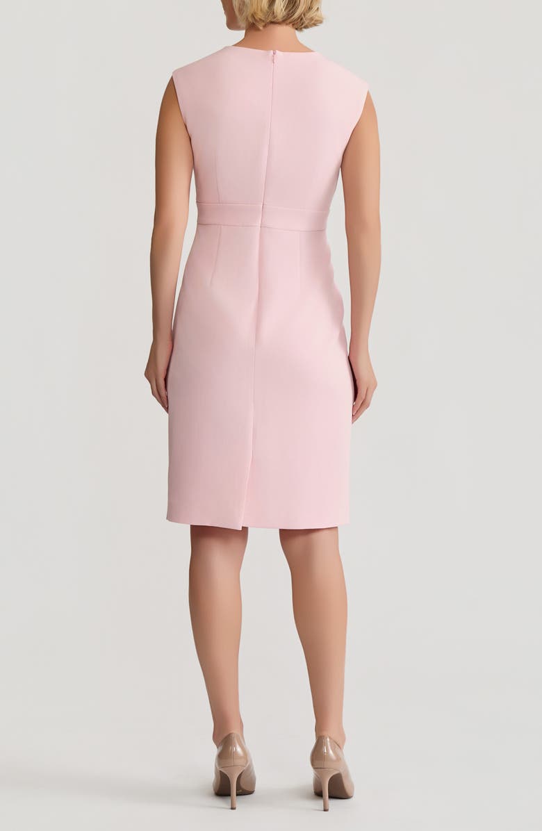 KASPER Cap Sleeve Sheath Dress, Alternate, color, Tutu Pink