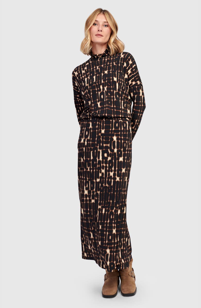 Alembika Neula Mockneck Top, Alternate, color, Matrix