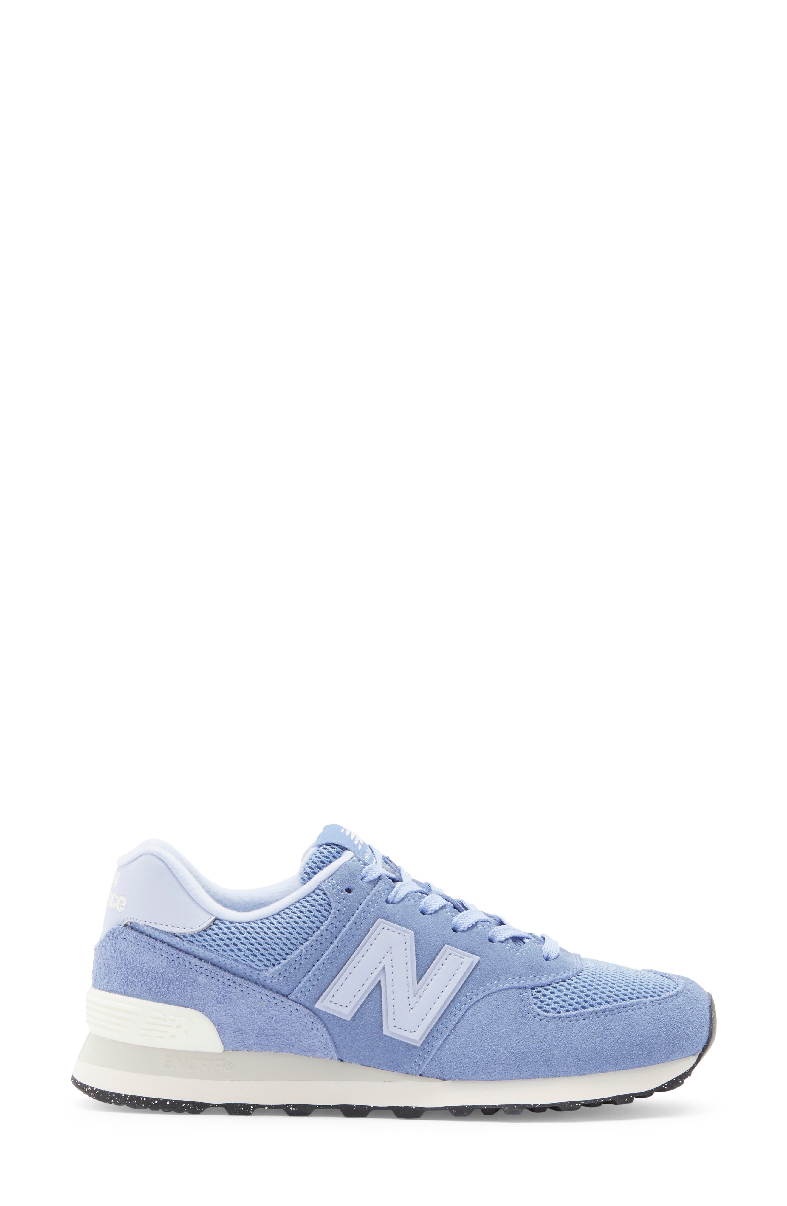 New Balance 574 Sneaker, Alternate, color, Blue Indigo/Nb White