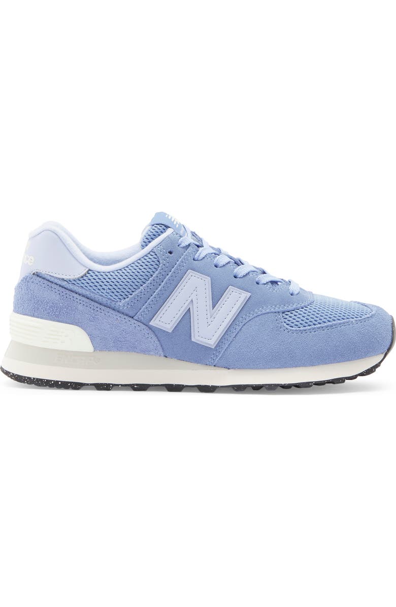 New Balance 574 Sneaker, Alternate, color, Blue Indigo/Nb White