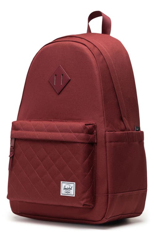 Herschel Supply Co . Heritage Backpack In Red